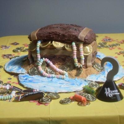 Treasure Chest Cake