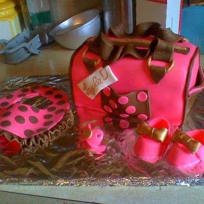 Diaper Bag Cake