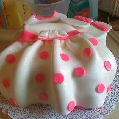 Baby Dress Cake
