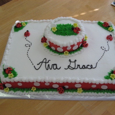 Ladybug Cake