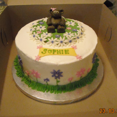 First Fondant Teddy Bear