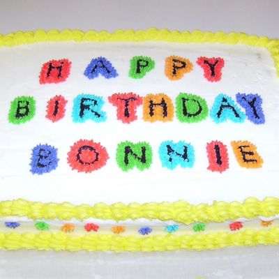Happy Birthday Bonnie