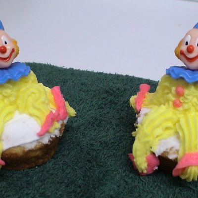 Clown Cupcakes