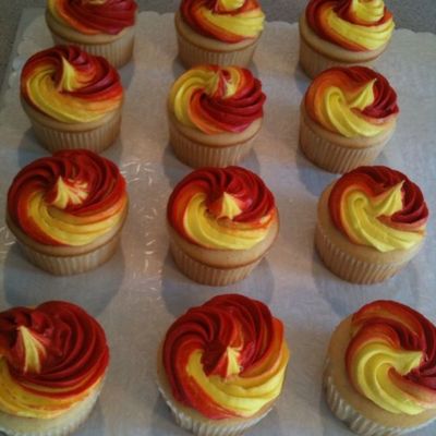 Iron Man 'themed' Cupcakes