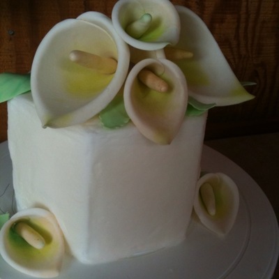 Gumpaste Calla Lillys