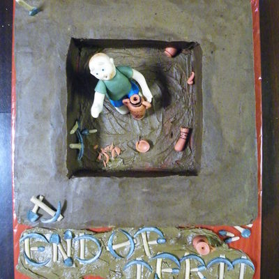 End Of School Term Archaelogical Dig