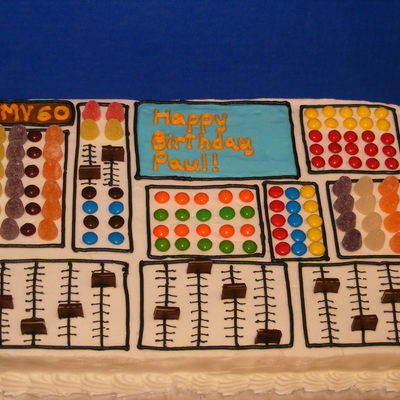 Sound Board Cake