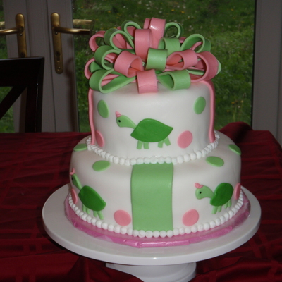 Turtles And Polka Dots Baby Shower