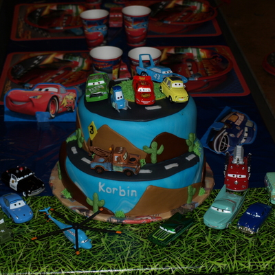 Cars Cake