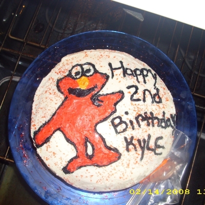 Elmo Cake
