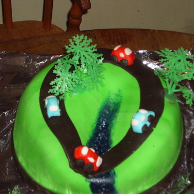 Race Car Cake