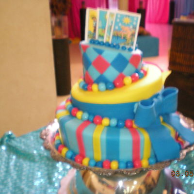Gypsy Topsy Curvy Birthday Cake