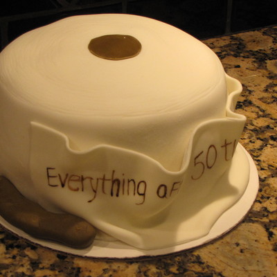 Toilet Roll Cake