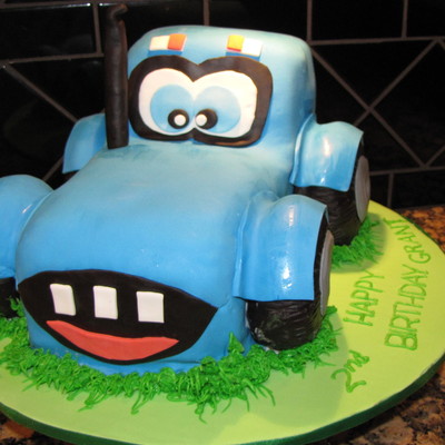 Tractor Birthday Cake