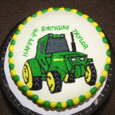 John Deere Birthday Cake