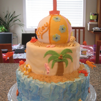 Beach Ball First Birthday