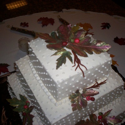 Hand Made Chocolate Leaves