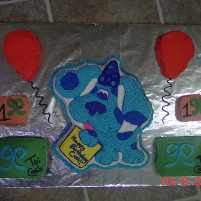 Blue's Clues Cake