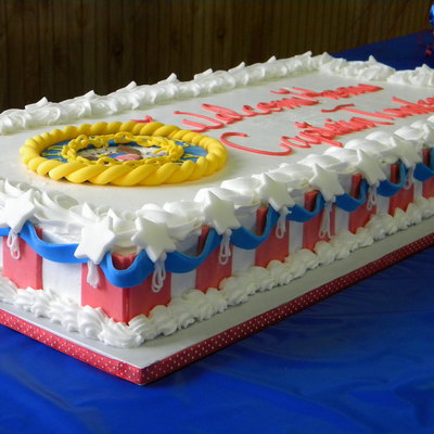 Patriotic Sheet Cake