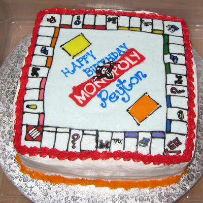 Monopoly Cake