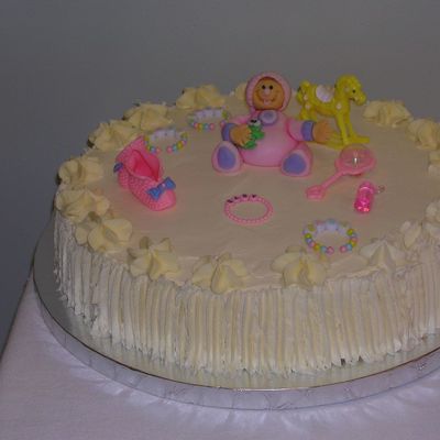 Kathy's Baby Shower Cake