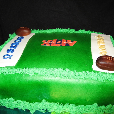 Saints Superbowl Cake