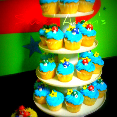 Super Mario Cupcakes