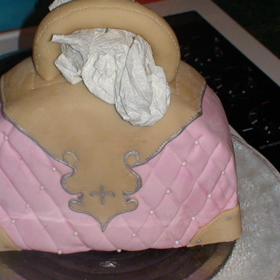 Pink And Brown Purse