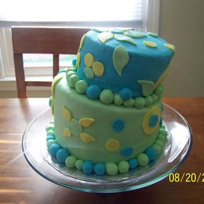 Not A Wedding Cake- Just My Topsy-Turvy Try!