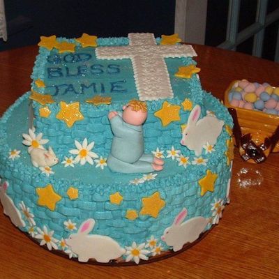 Cake For My Grandson Jamie's Christening