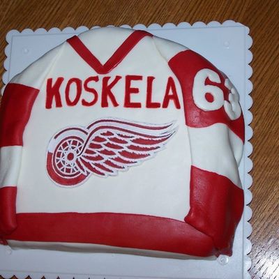 Detroit Redwings Cake