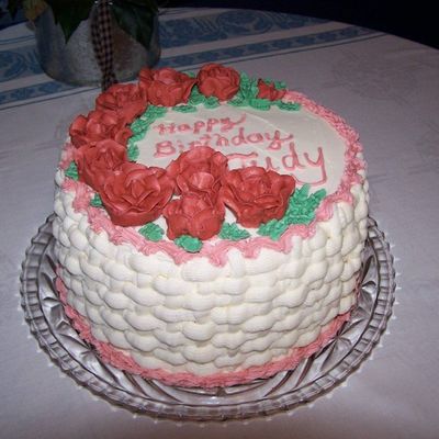 My First Attempt At Buttercream Roses