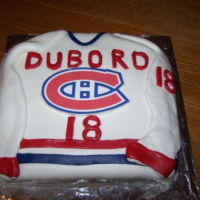 Montreal Canadiens Cake