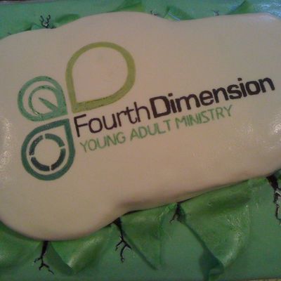 Exploding 4D Church Ministry Cake