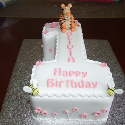 Tigger 1St Birthday Cake
