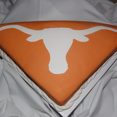 Longhorn Groom's Cake