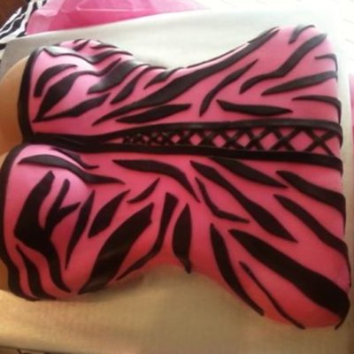 Zebra Corset