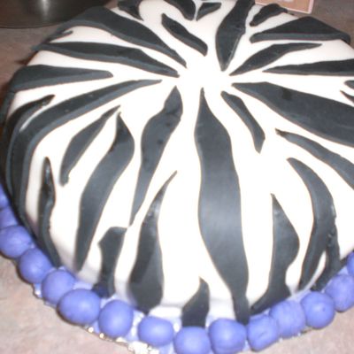 Zebra Cake