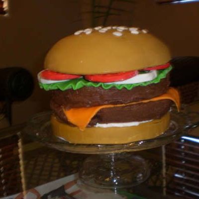 Hamburger Cake