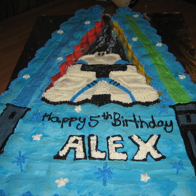 Star Wars Cupcake Cake