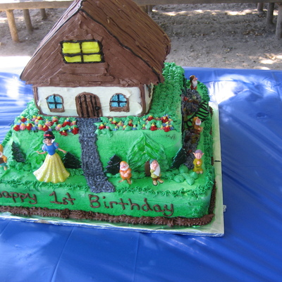 Snow White And The Seven Dwarfs Cottage