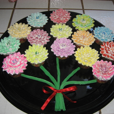 Cupcake Flowers
