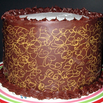 Chocolate Wrapped Cake