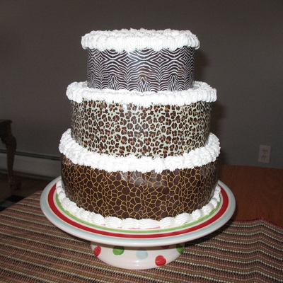 Animal Print Cake