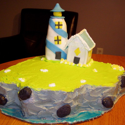 Lighthouse Cake