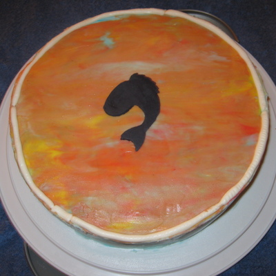 Jumping Fish At Sunset