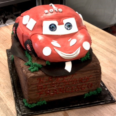 Fondant Childs Car