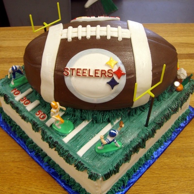 Steelers Birthday Cake