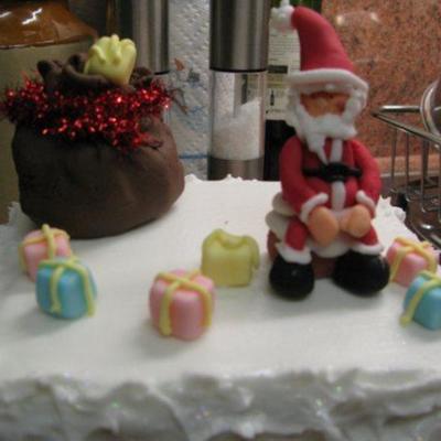 Santa With A Sack Of Toys