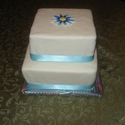 Simple Wedding Cake